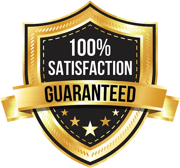 ResveraBurn 60-Day 100% Money-Back Guarantee Badge